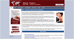 Desktop Screenshot of bni-singapore.com