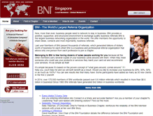 Tablet Screenshot of bni-singapore.com